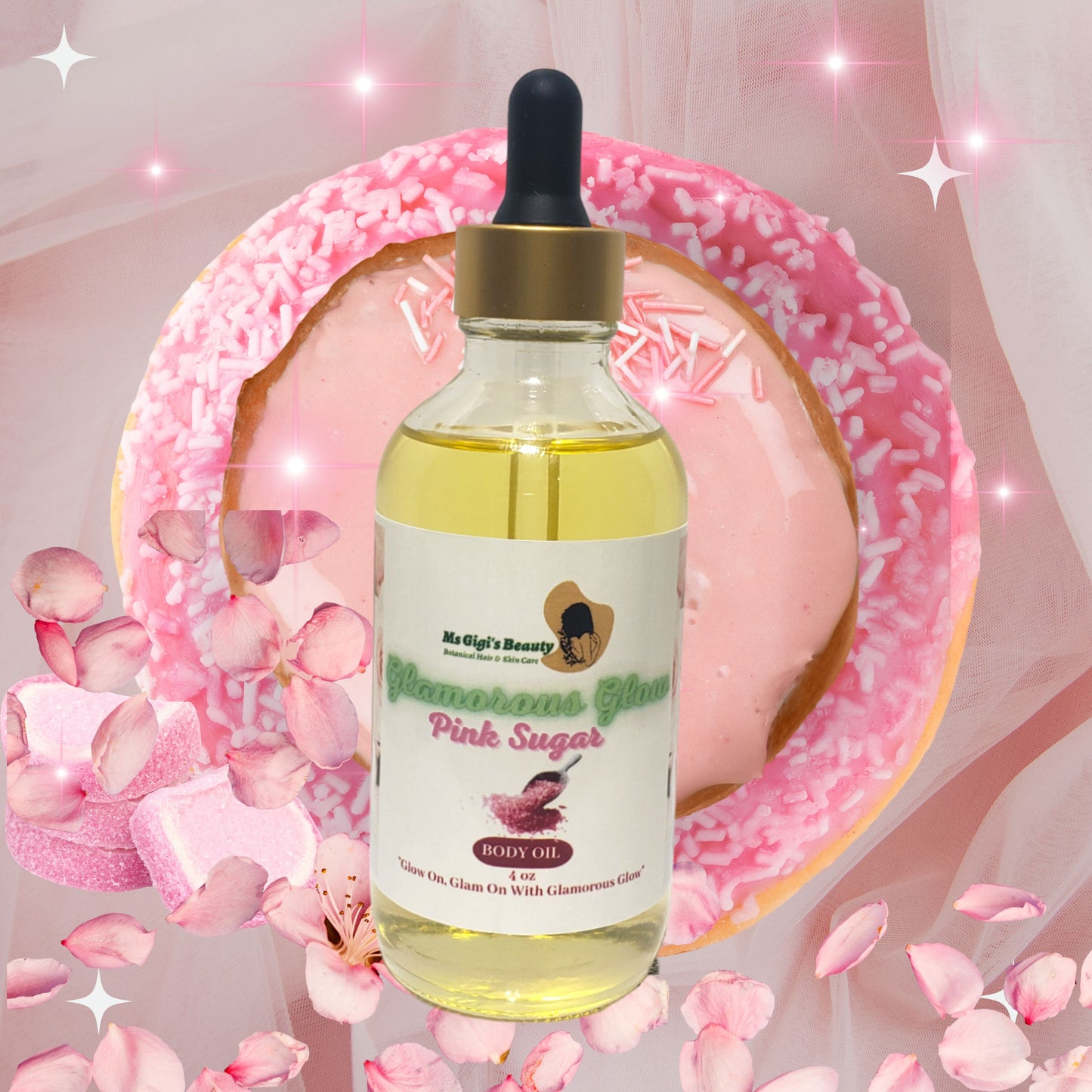 Glamorous Glow Body Oil, Pheromone Infused Body Oil