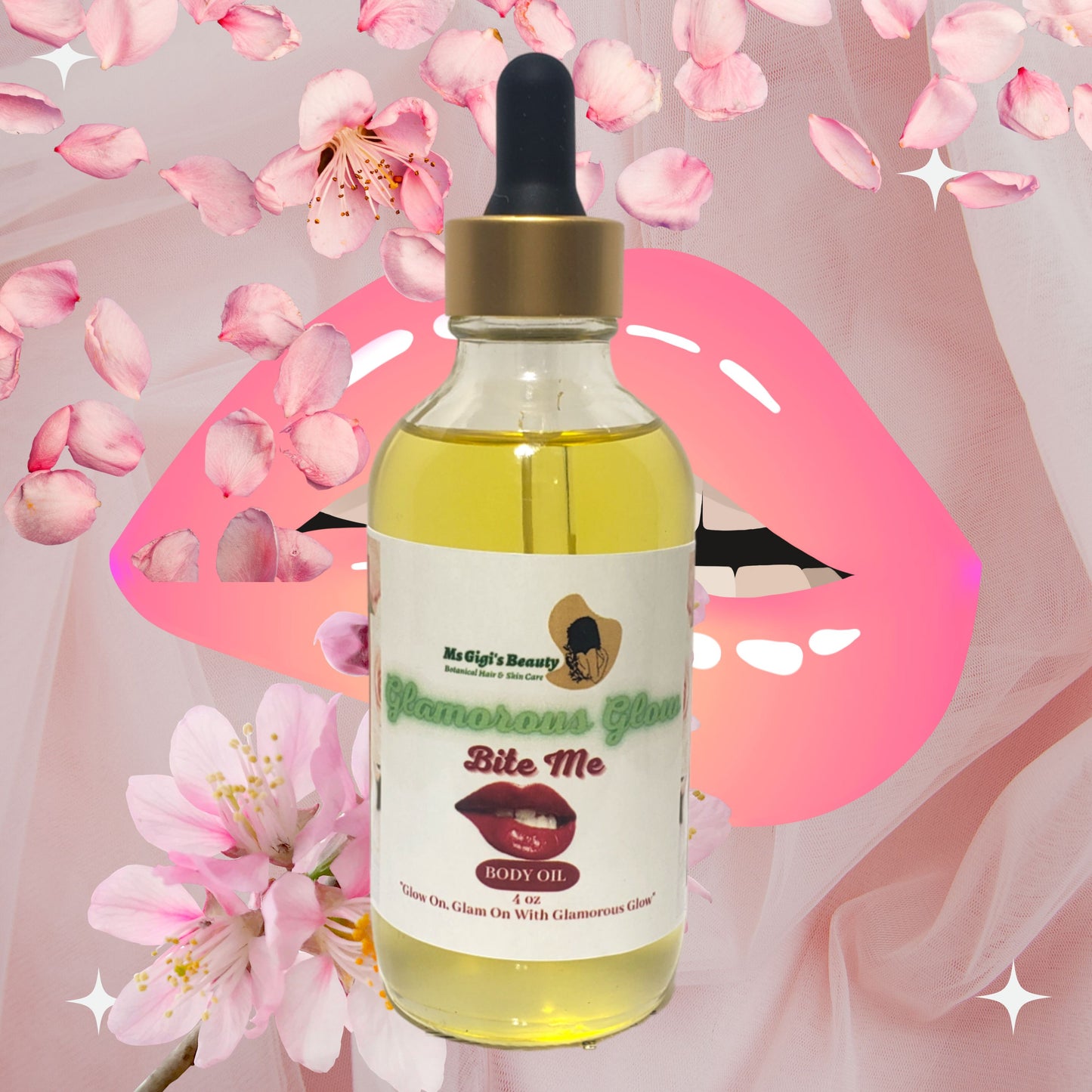 Glamorous Glow Body Oil, Pheromone Infused Body Oil