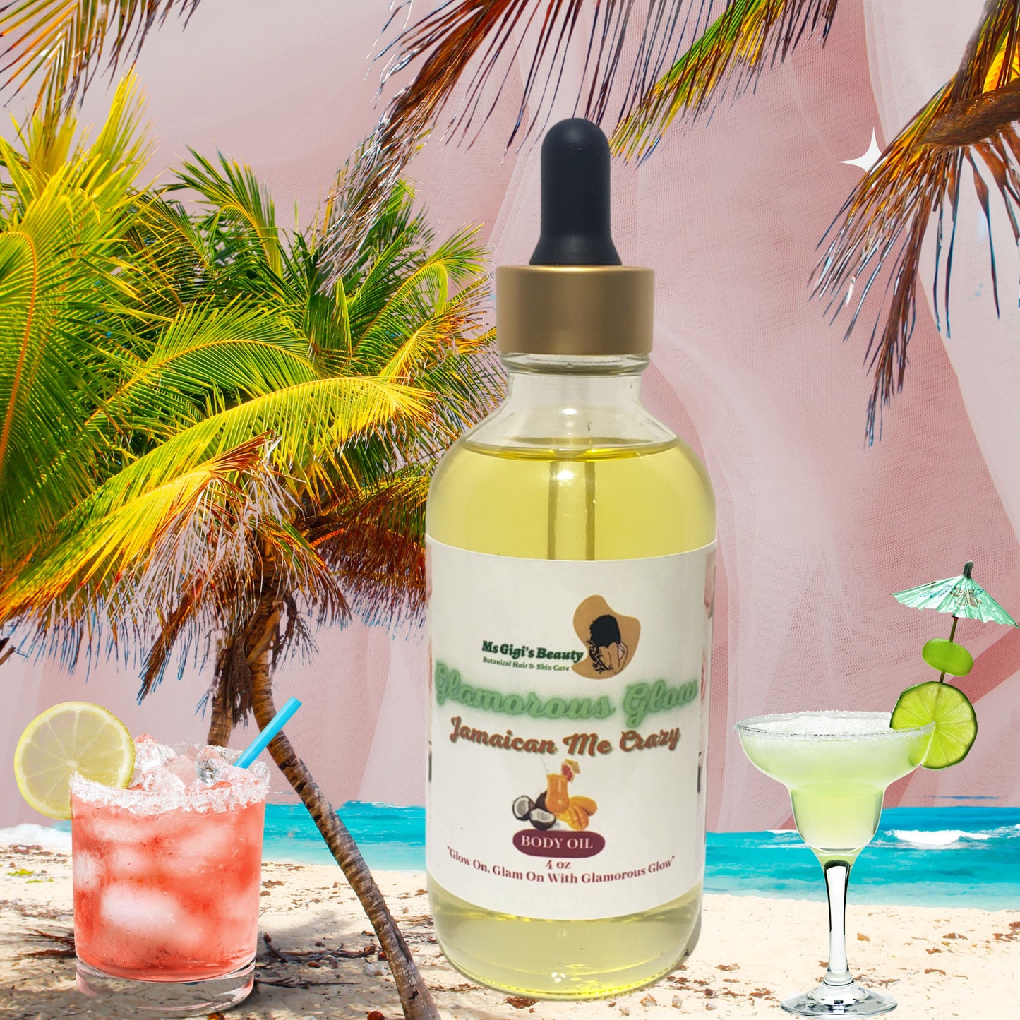Glamorous Glow Body Oil, Pheromone Infused Body Oil