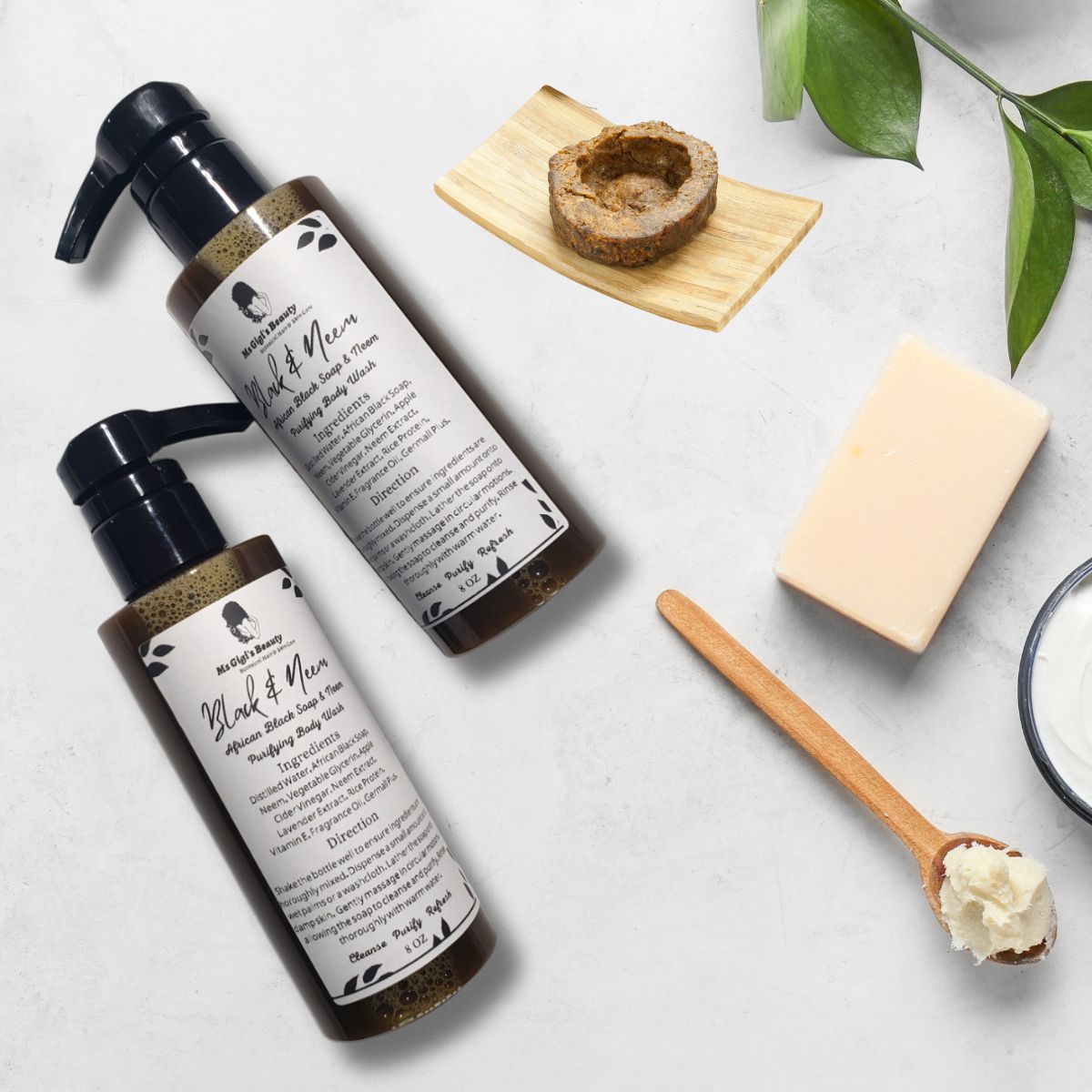 Black & Neem Purifying Body Wash