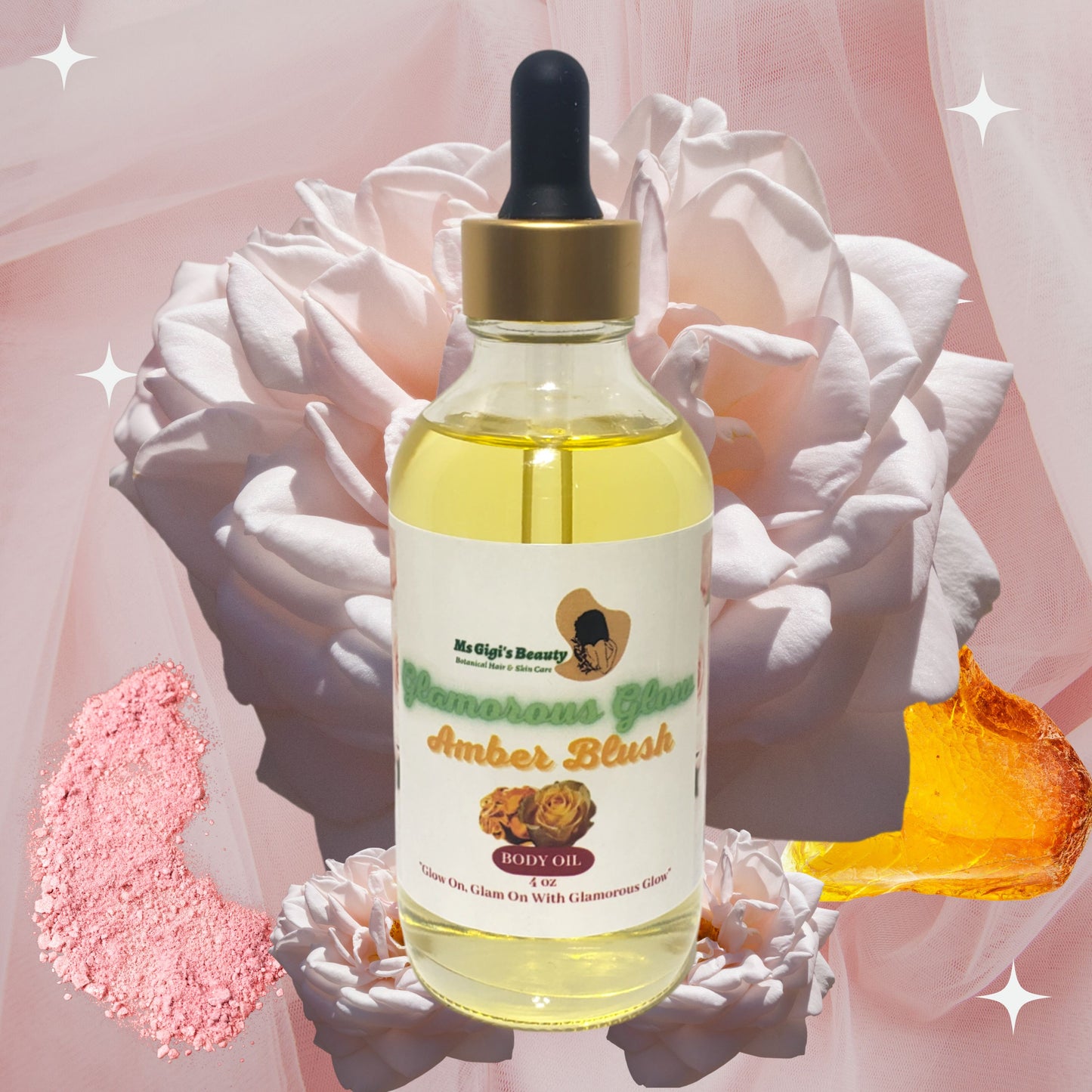 Glamorous Glow Body Oil, Pheromone Infused Body Oil