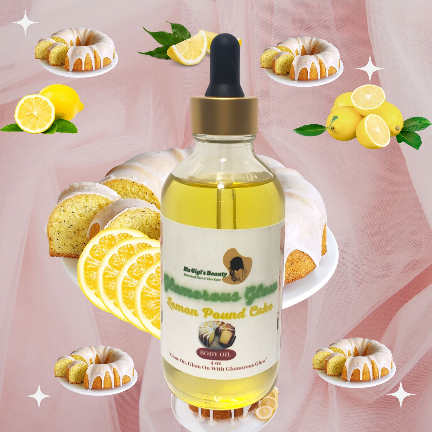 Glamorous Glow Body Oil, Pheromone Infused Body Oil