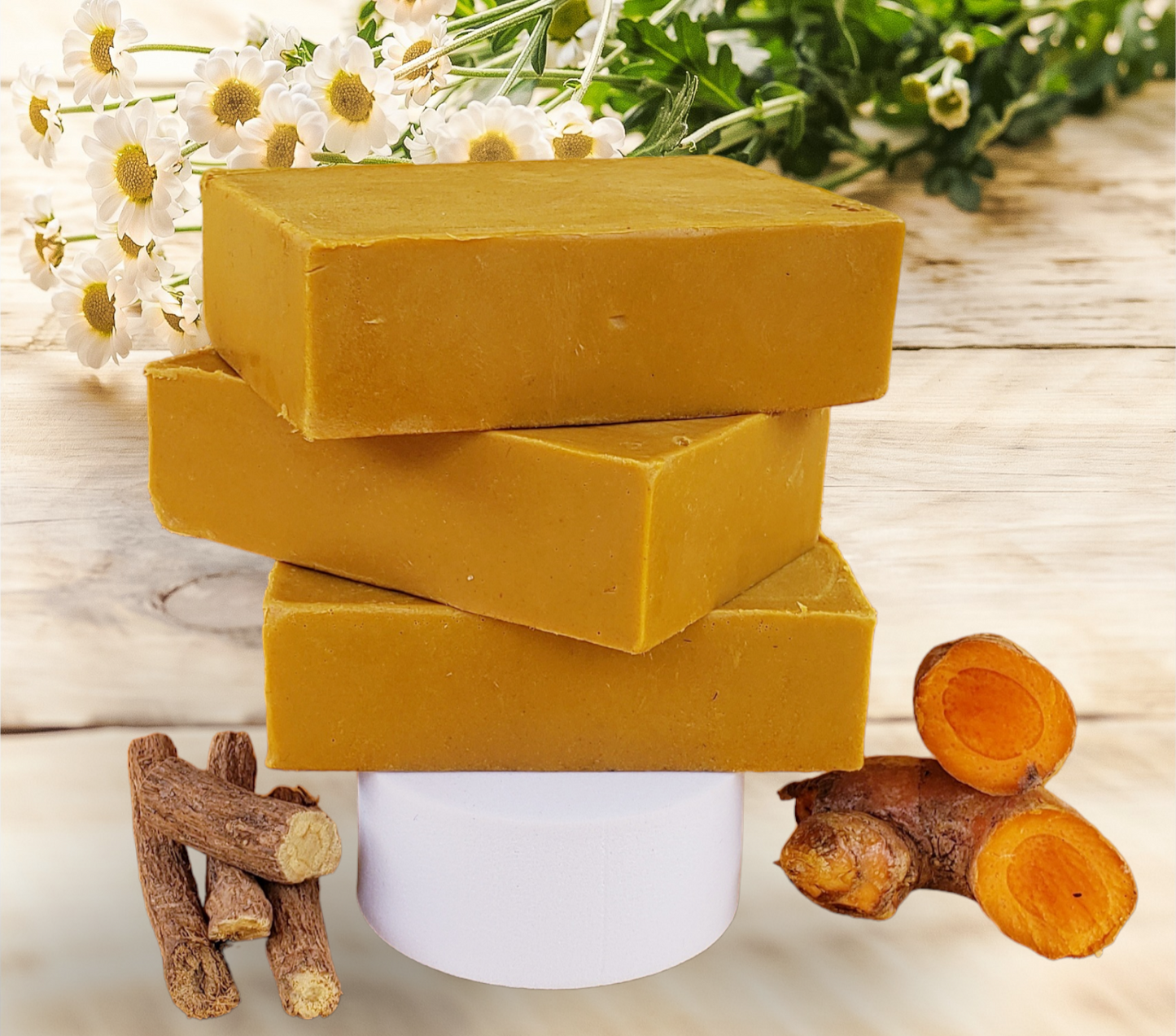 Radiant Glow Turmeric Licorice & Kojic Acid Brightening Soap