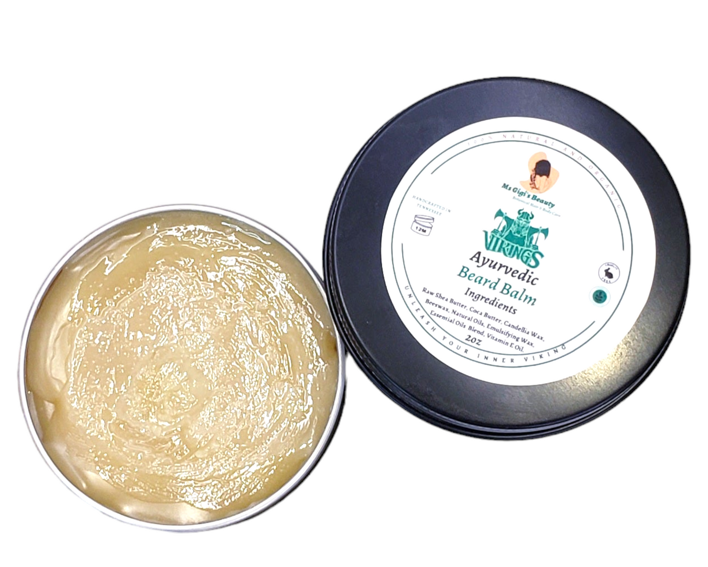 Viking Growth Ayurvedic Beard Balm