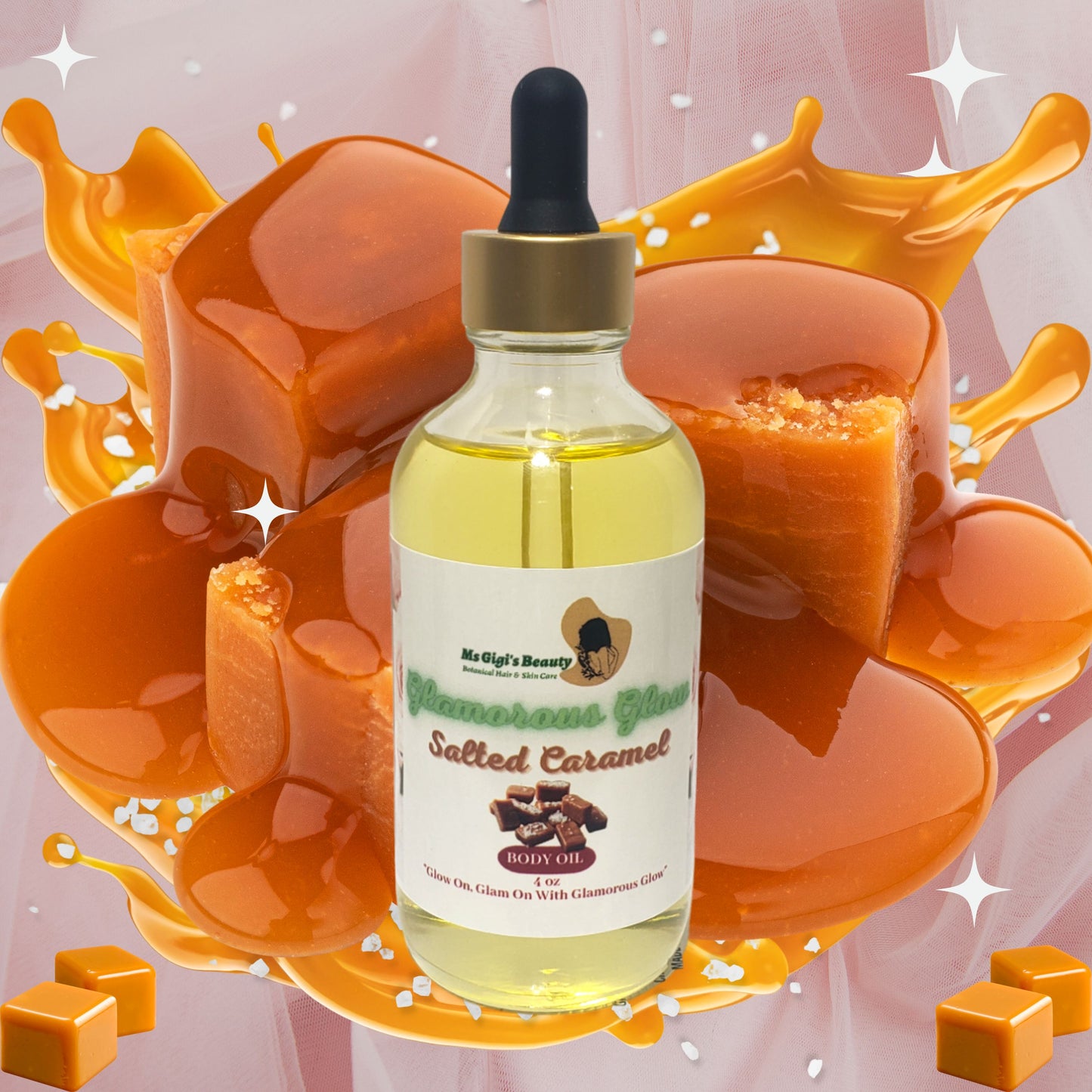Glamorous Glow Body Oil, Pheromone Infused Body Oil