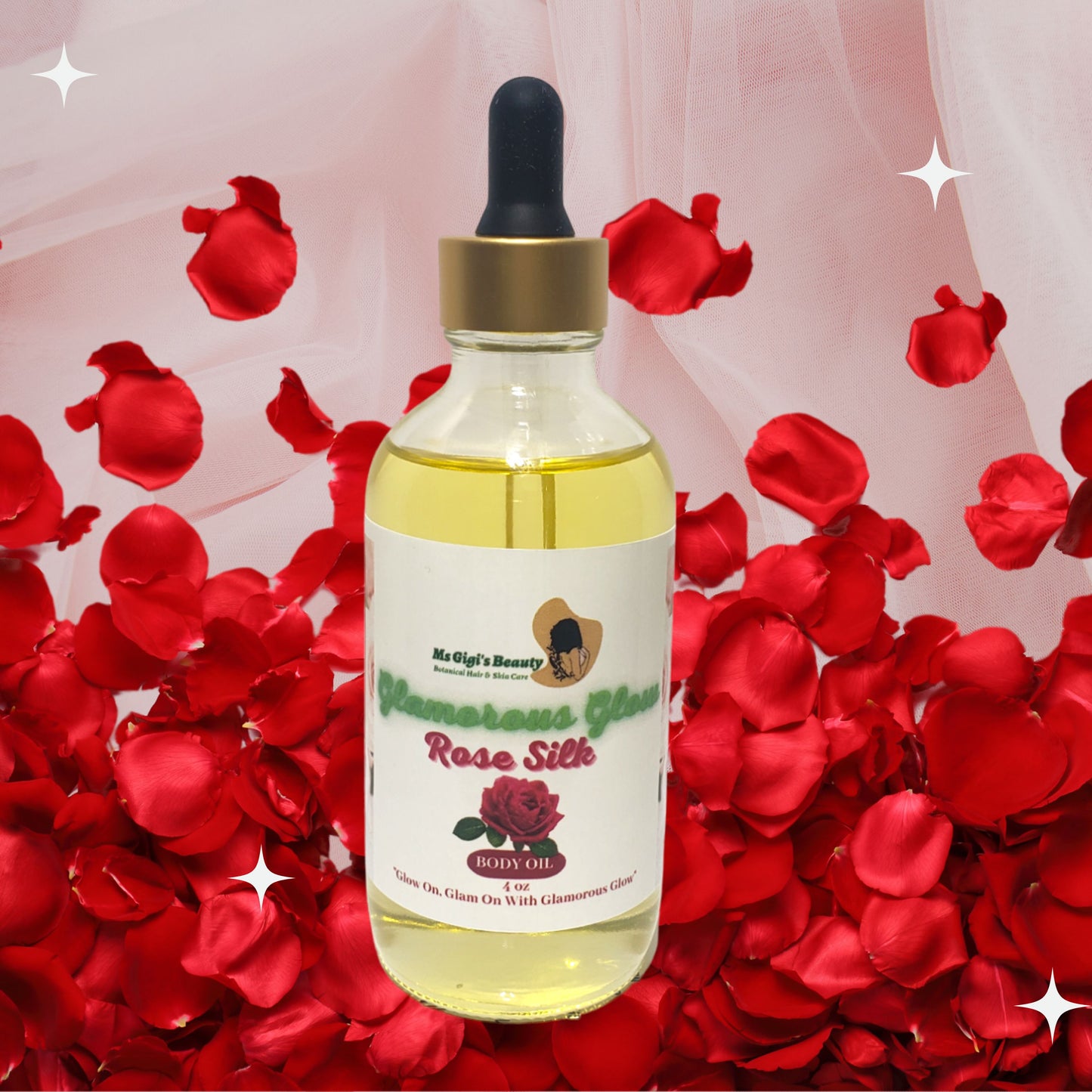 Glamorous Glow Body Oil, Pheromone Infused Body Oil