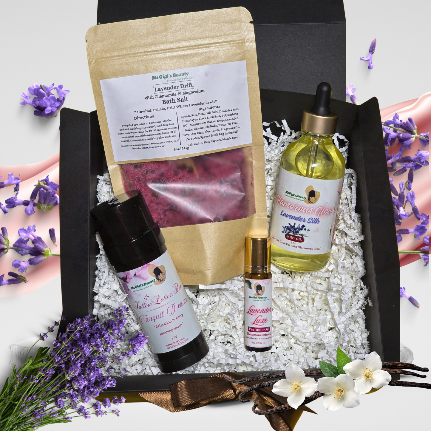 Lavender Luxe Lovers Body Care Gift Set