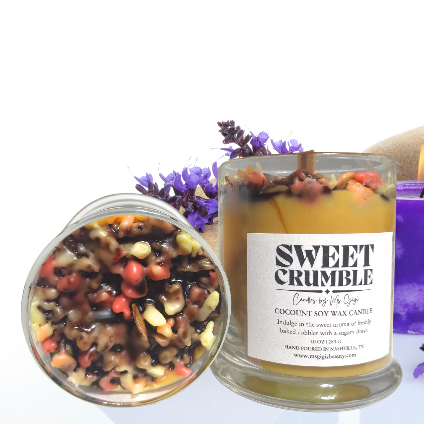 Sweet Crumble Cocount Soy Candle