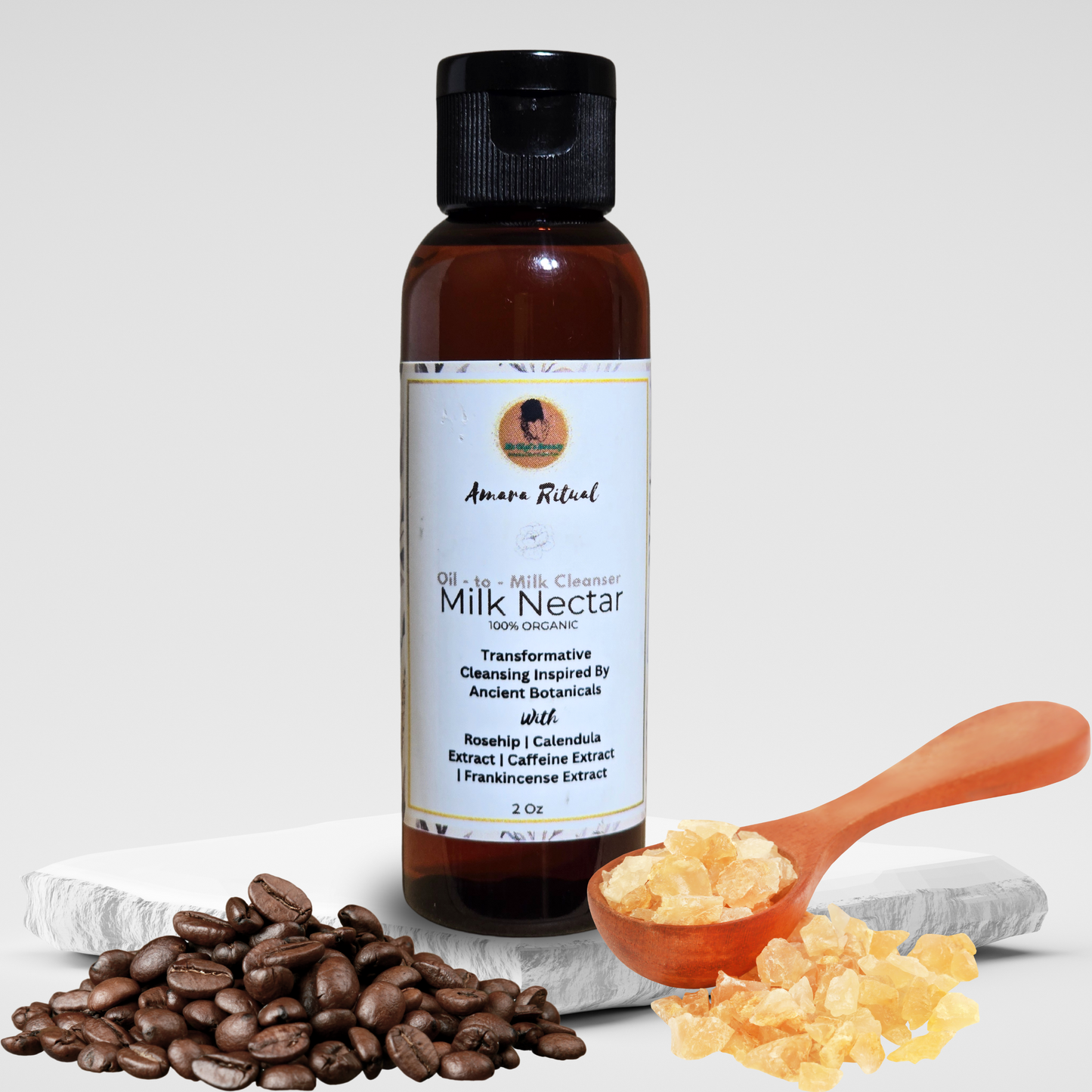 Milk Nectar Cleanser, Amara Ritual Ayurvedic Anti-Aging Oil-to-Milk Face Cleanser