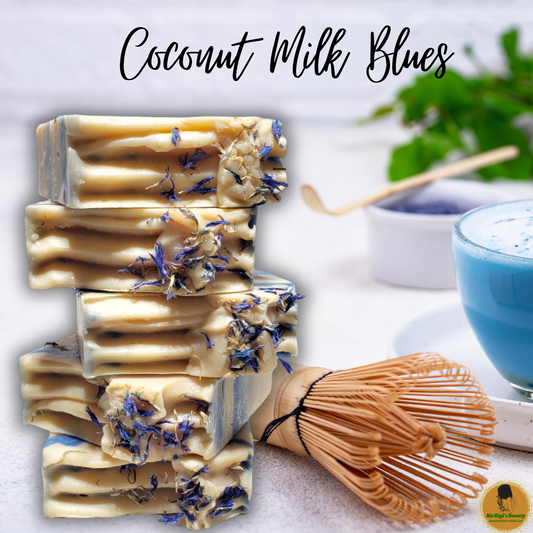 Coconut Milk Blues Soap
