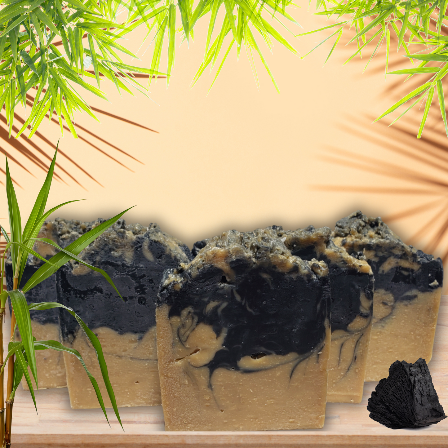 Activated Charcoal Bamboo Soap Bar