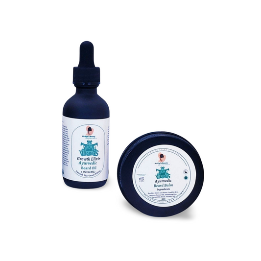 Viking Growth Ayurvedic Beard Oil & Balm