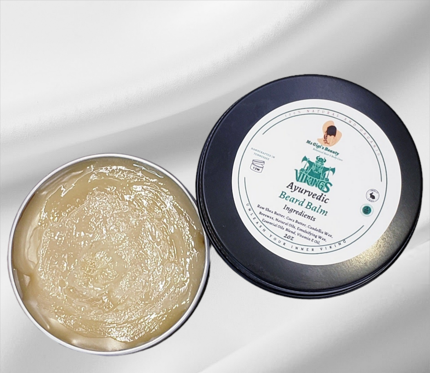 Viking Growth Ayurvedic Beard Balm