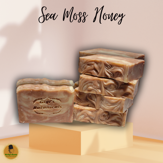 Sea Moss & Honey, Handmade Soap Bar