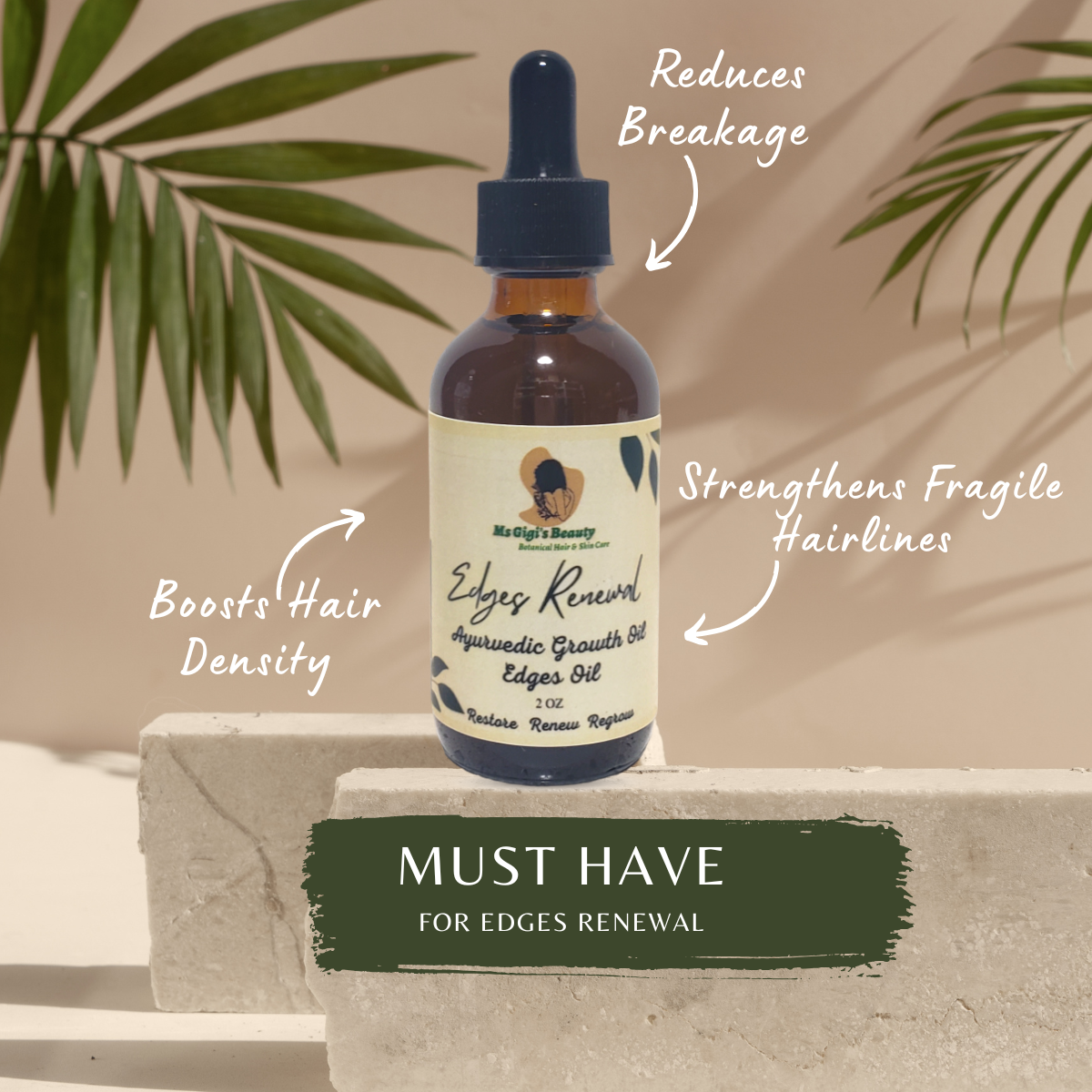 Edges Renewal, Ayurvedic Edges Growth Oil