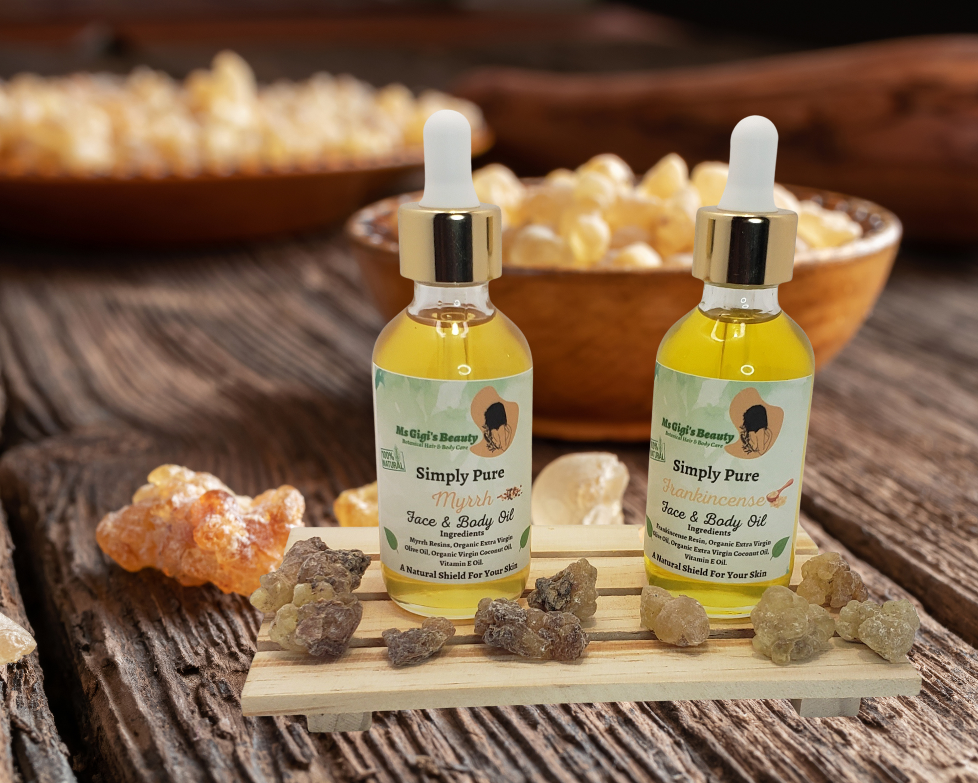 Natural Face & Body Oils