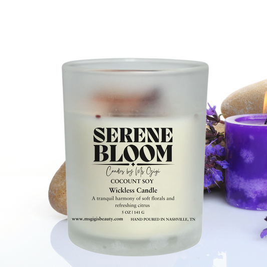 Serene Bloom Cocount Soy Wickless Candle