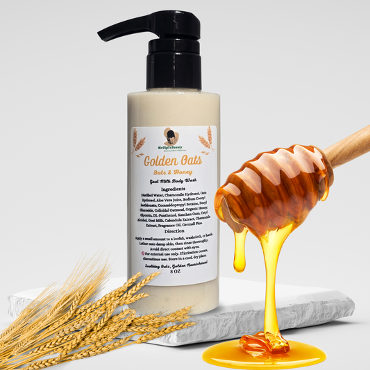 Golden Oats (Oats & Honey) Nourishing Goat Milk Body Wash