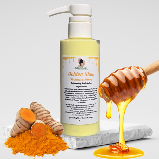 Golden Glow (Turmeric & Honey) Brightening Body Lotion