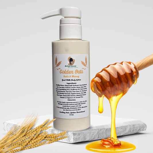 Golden Oats (Oat & Honey) Nourishing Goat Milk Body Lotion