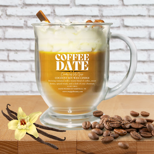 Coffee Date Cocount Soy Candle