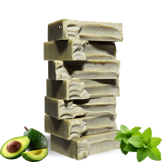 Avocado Mint Silk Natural Soap Bar