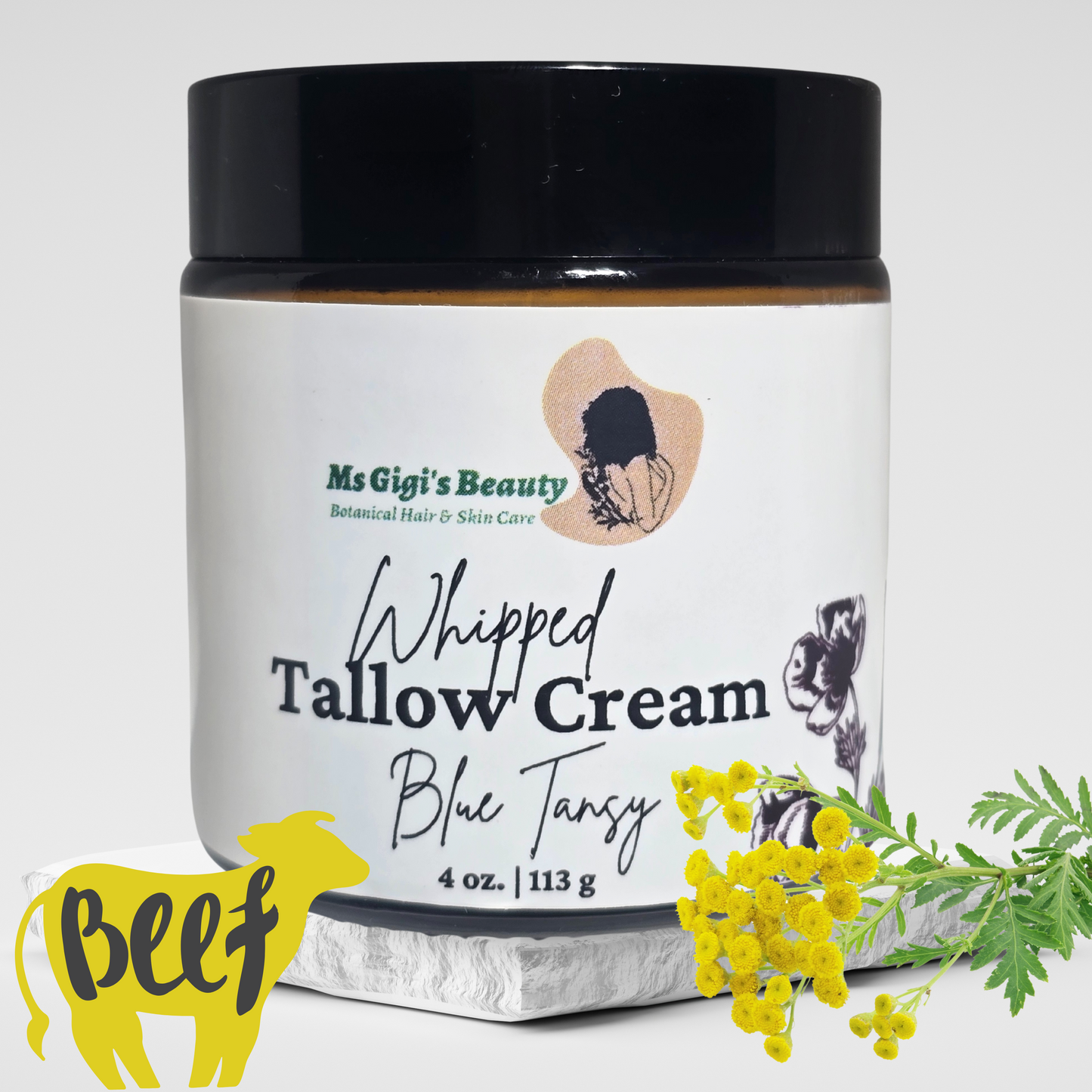 Blue Tansy Whipped Tallow Cream