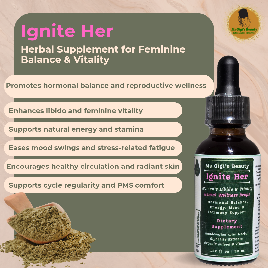 Ignite Her Women’s Libido & Vitality Alcohol-Free Herbal Wellness Drops