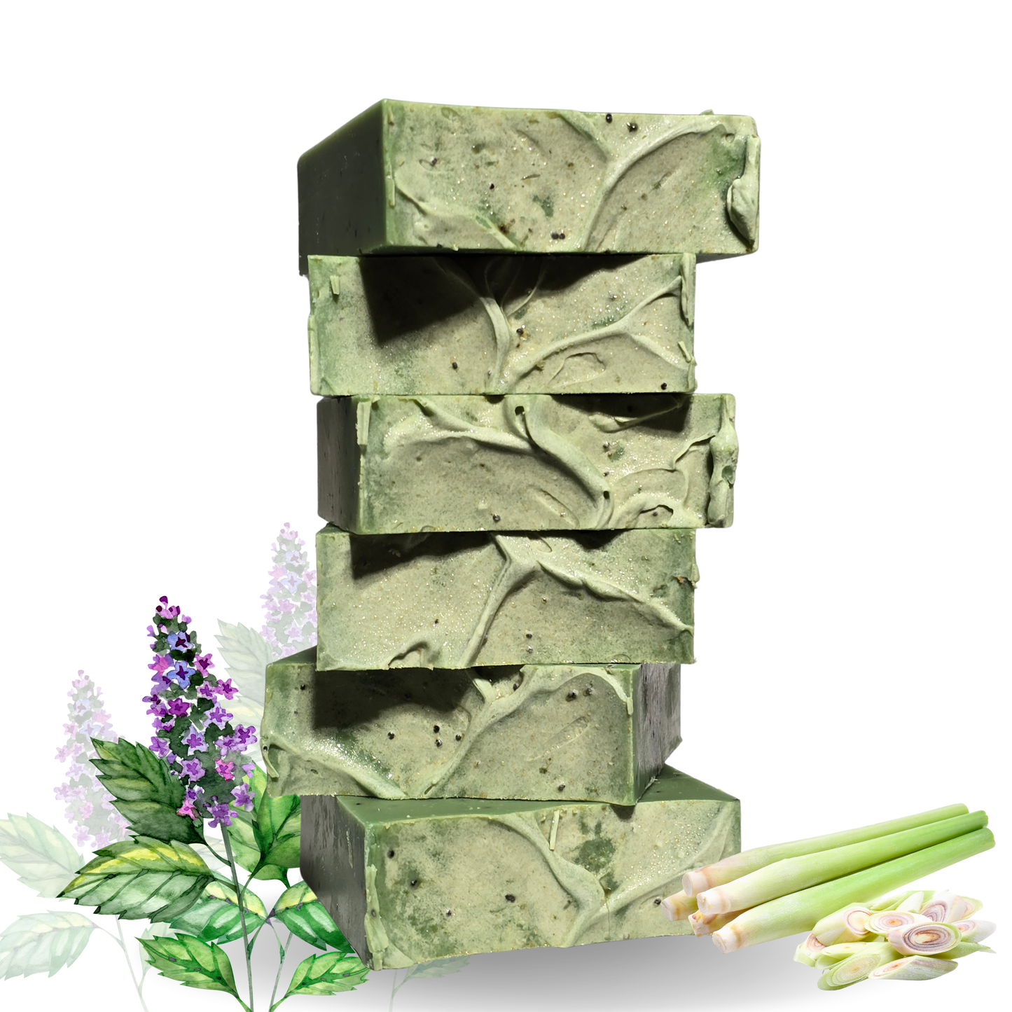 Lemongrass Patchouli Natural Soap Bar