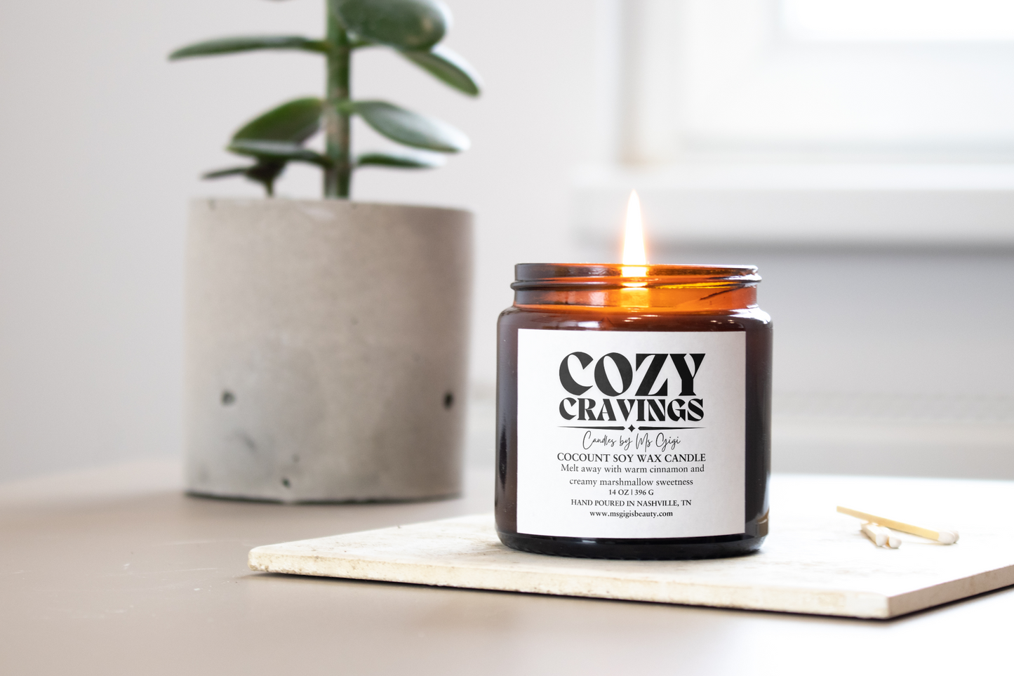 Cozy Cravings Cocount Soy Candle
