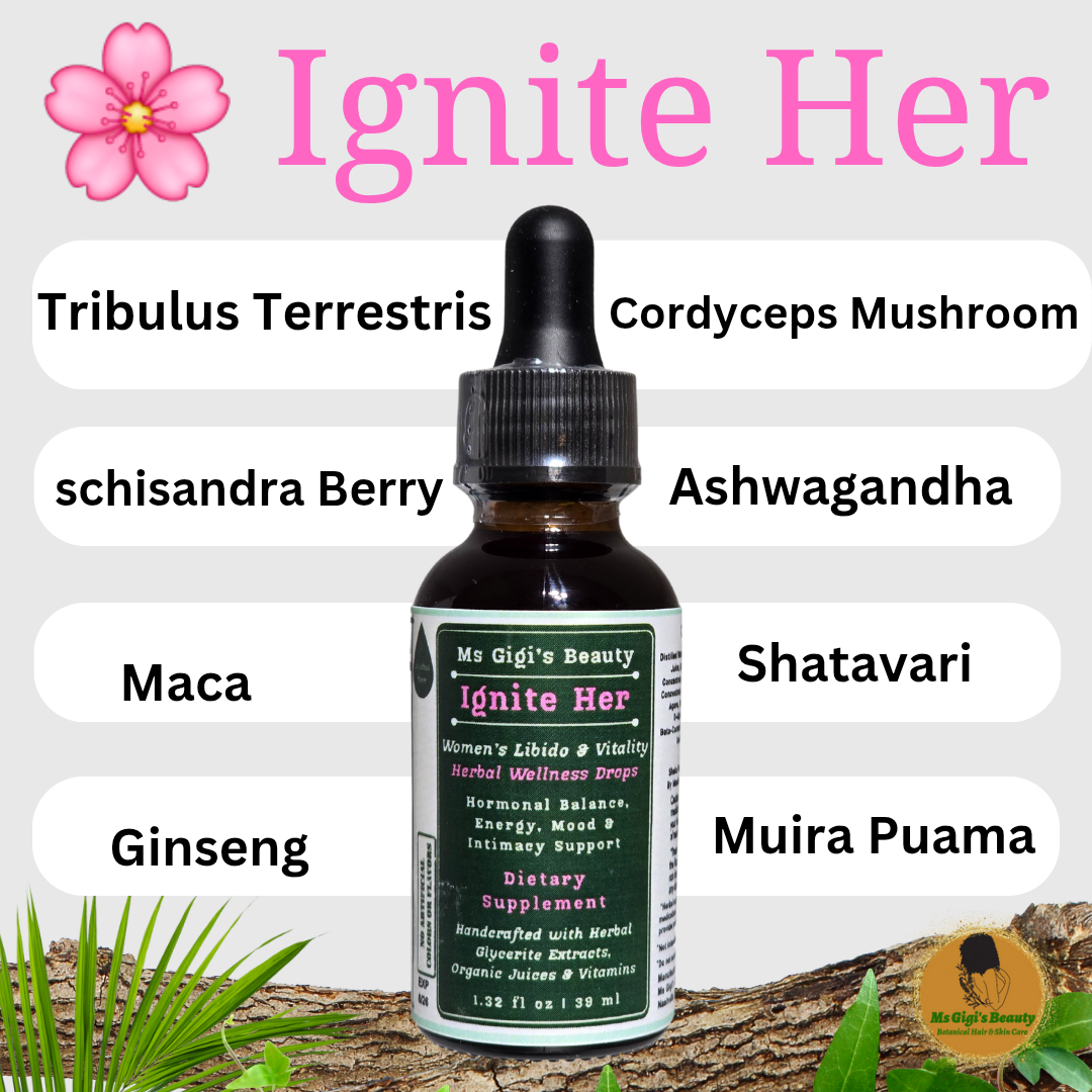 Ignite Her Women’s Libido & Vitality Alcohol-Free Herbal Wellness Drops