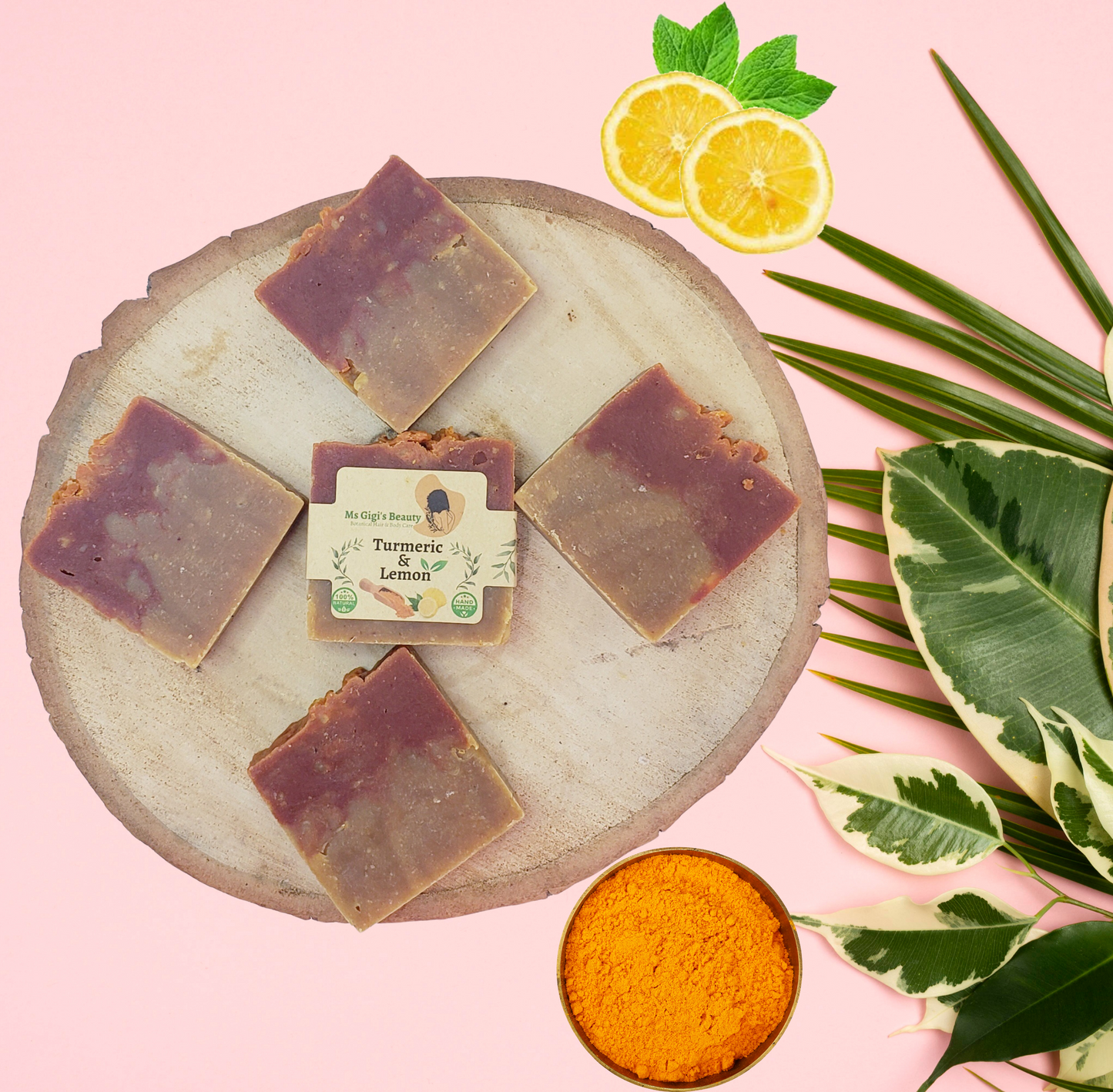 Turmeric Lemon Soap Bar
