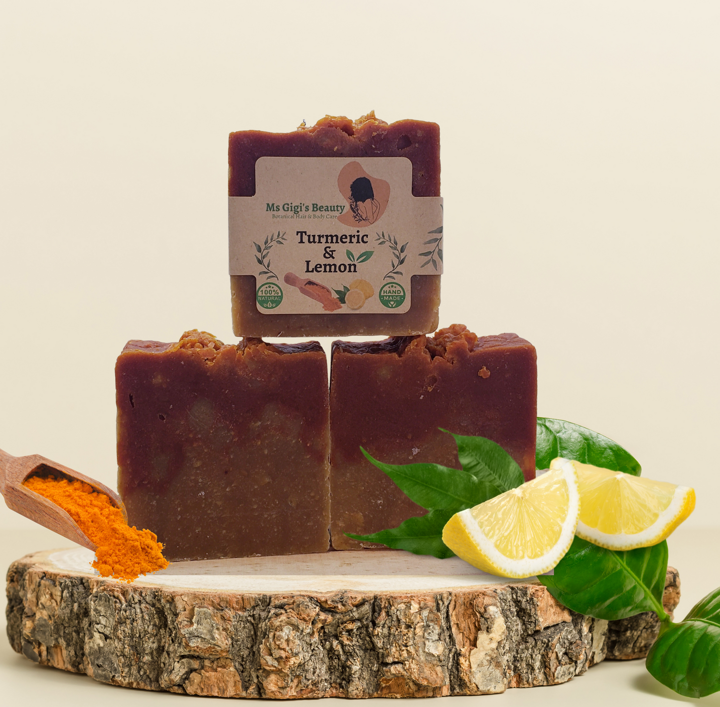 Turmeric Lemon Soap Bar